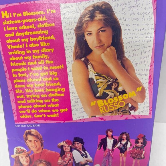 “Blossom” Russo Doll With Accessories - Tyco 1993 New In Original Box Vintage - Picture 7 of 10